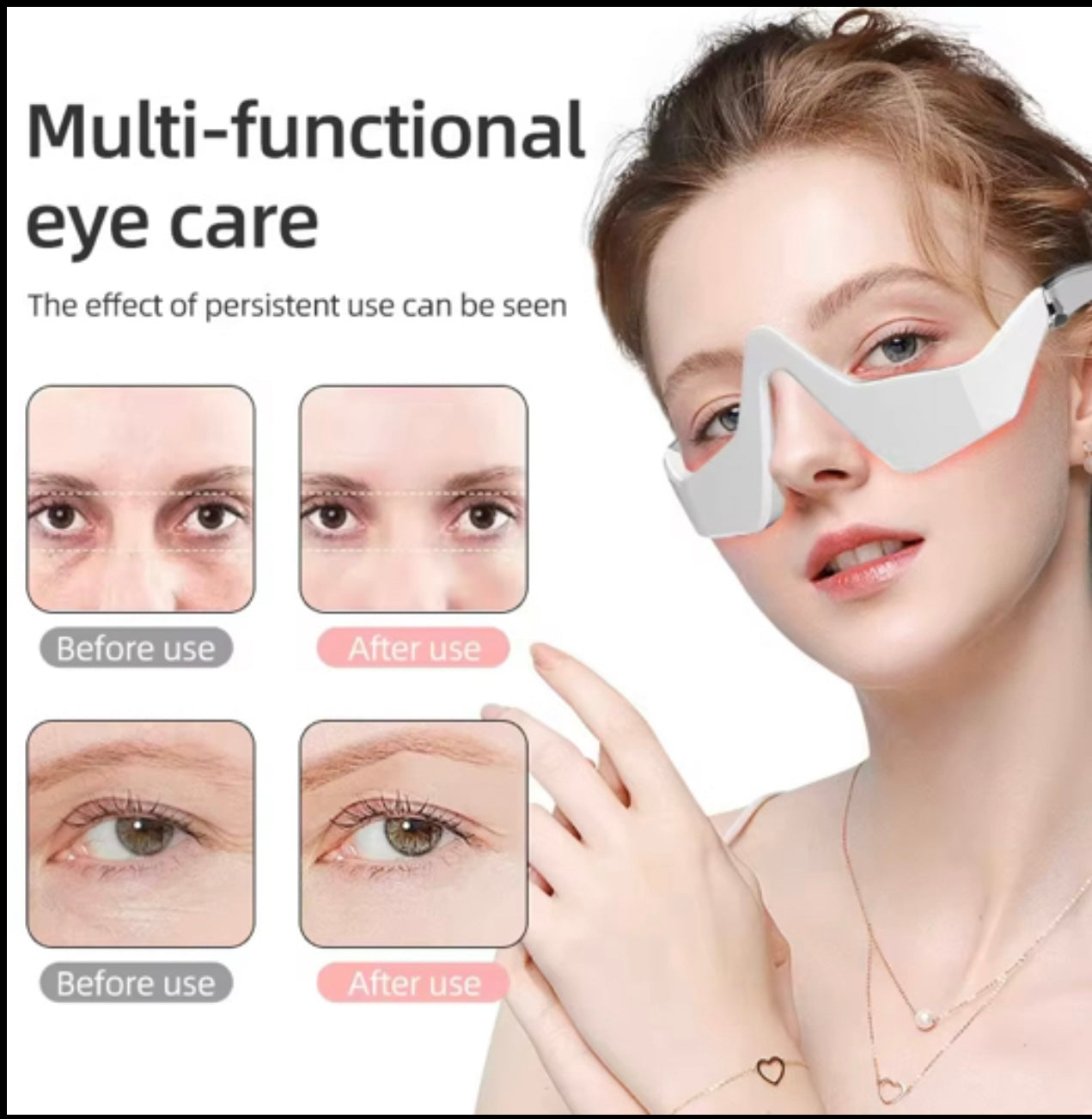 KYEE Under-Eye Therapy Glasses — Reduce Dark Circles & Puffiness at Home